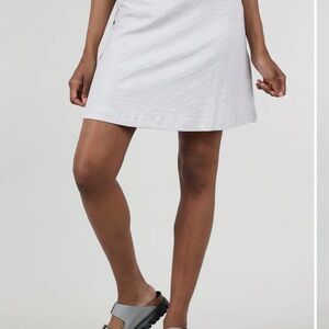Island Escape White Skirt